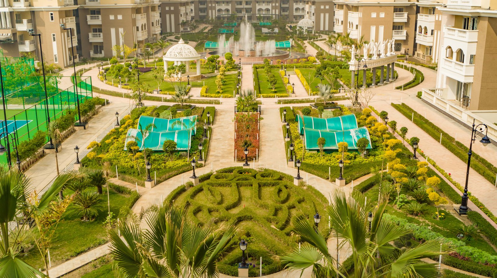 Landscaped Surroundings